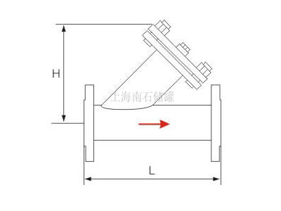 焊制Y型過濾器結構圖